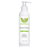 Facial Cleanser with 15% Vitamin C, Aloe Vera, Rosehip Oil & Tea Tree Oil, 6 fl. oz.