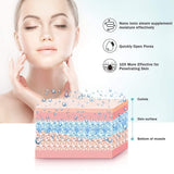 Facial Steamer-Nano Ionic Face Steamer for Home Facial, Unclogs Pores, Warm Mist Humidifier Atomizer, Humidifier Moisturizing Face Spa Steamer, Bonus Stainless Steel Skin Kit
